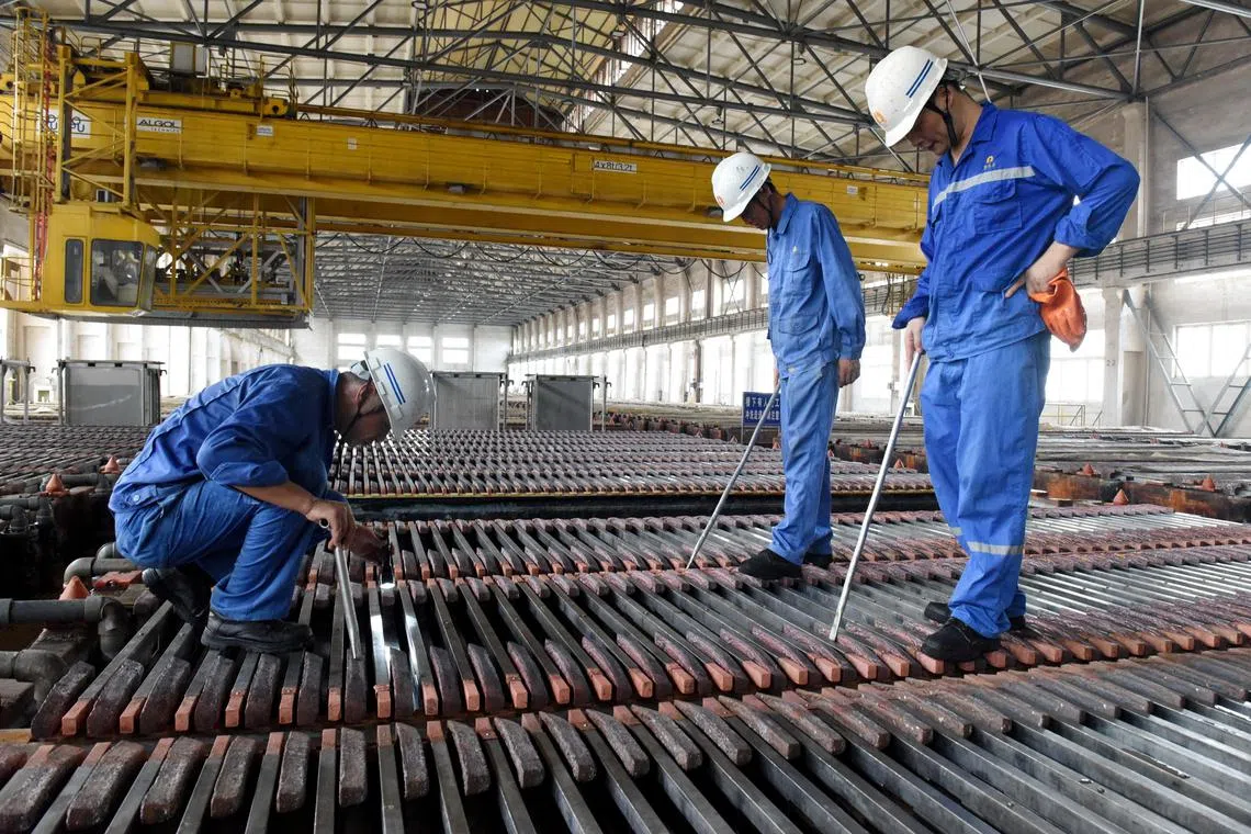 In China, the world’s biggest producer and consumer of the refined metal, there’s more than enough copper to go around.