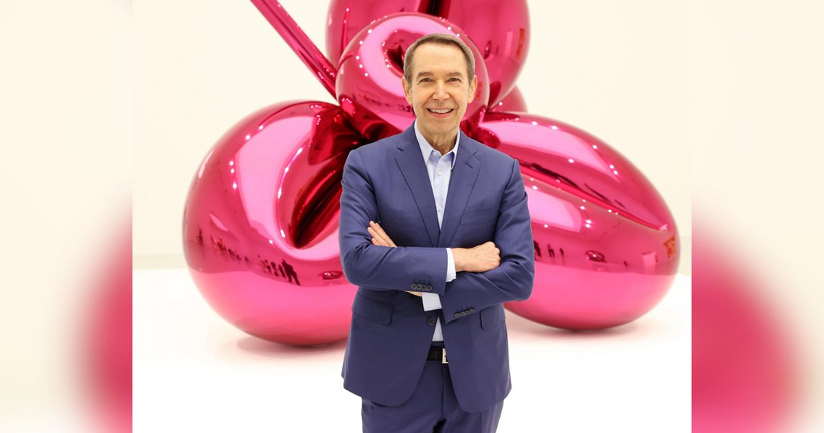 Jeff Koons is selling US$100 million of his personal art collection