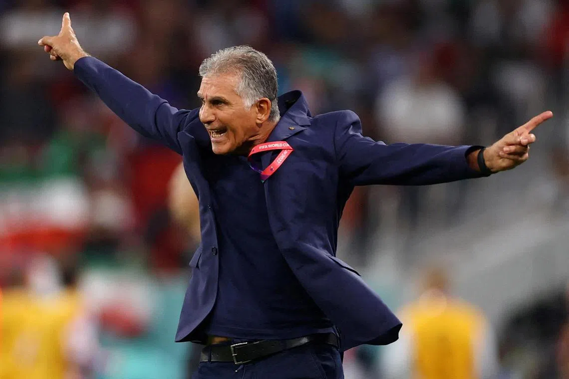 New Qatar coach Carlos Queiroz has been to the World Cup four times. He coached Team Melli at the 2014, 2018 and 2022 editions. He was in charge of Portugal in 2010 and led South Africa to qualification for the 2002 Finals, but stepped down before the tournament.