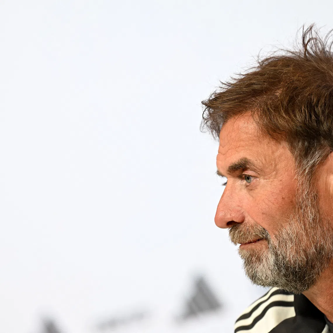 Soccer Football - Nations League - Germany Press Conference - Allianz Arena, Munich, Germany - September 30, 2026 Germany coach Jurgen Klopp during the press conference REUTERS/Angelika Warmuth