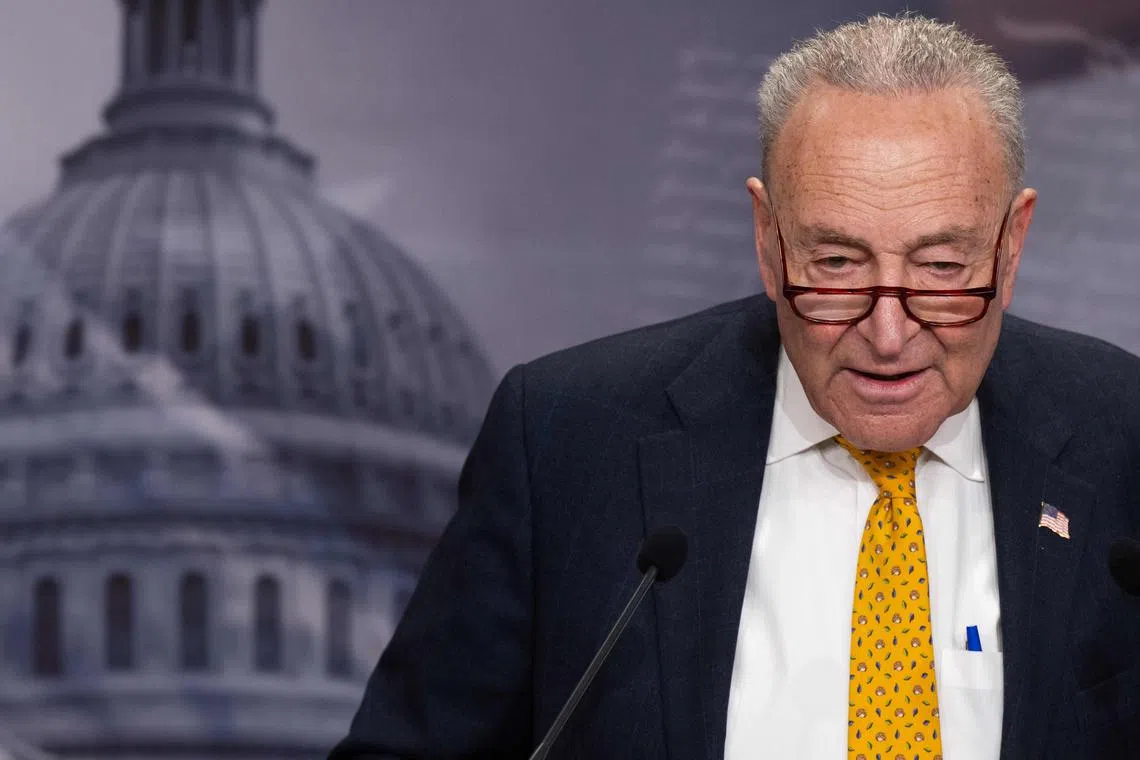 US Senate Minority Leader Chuck Schumer, a Democrat, said the decision to pause offensive cyber operations against Russia was "a critical strategic mistake".
