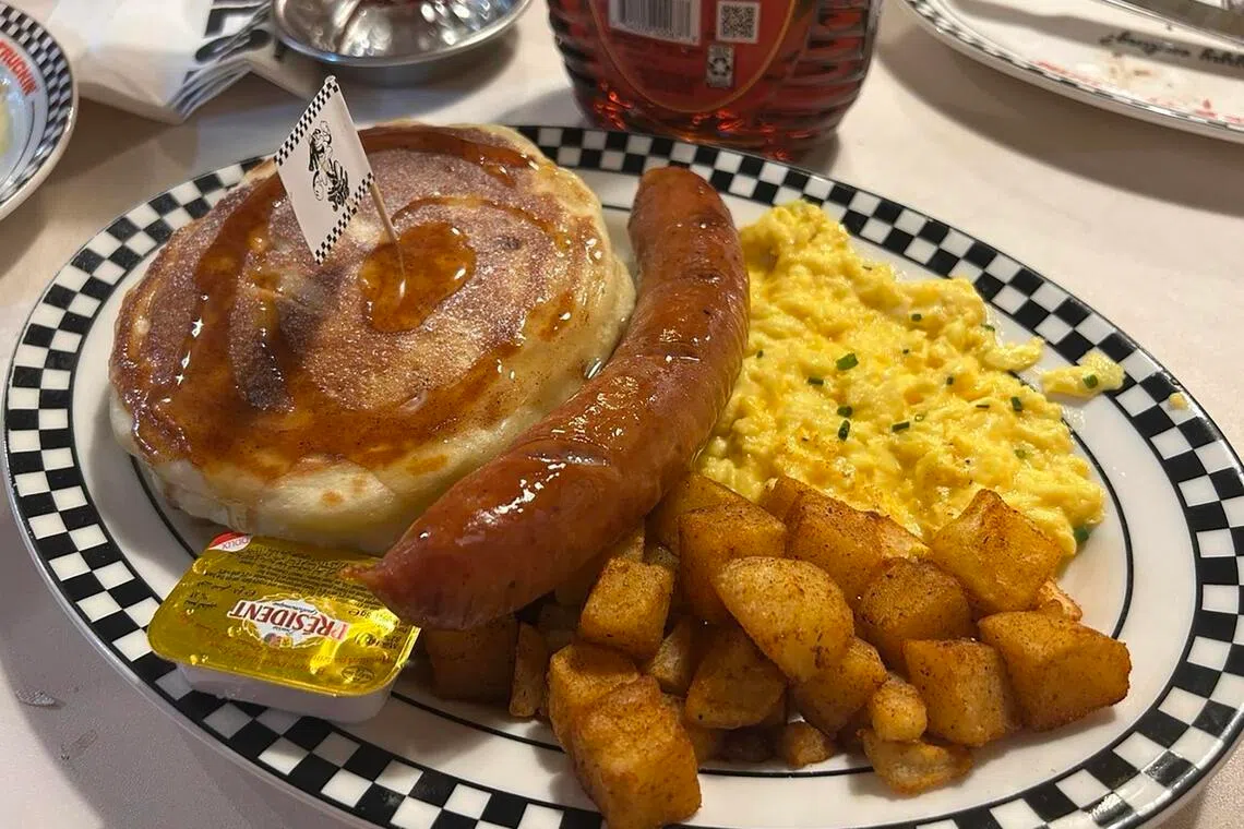Slapjack fry up from Joji’s Diner.