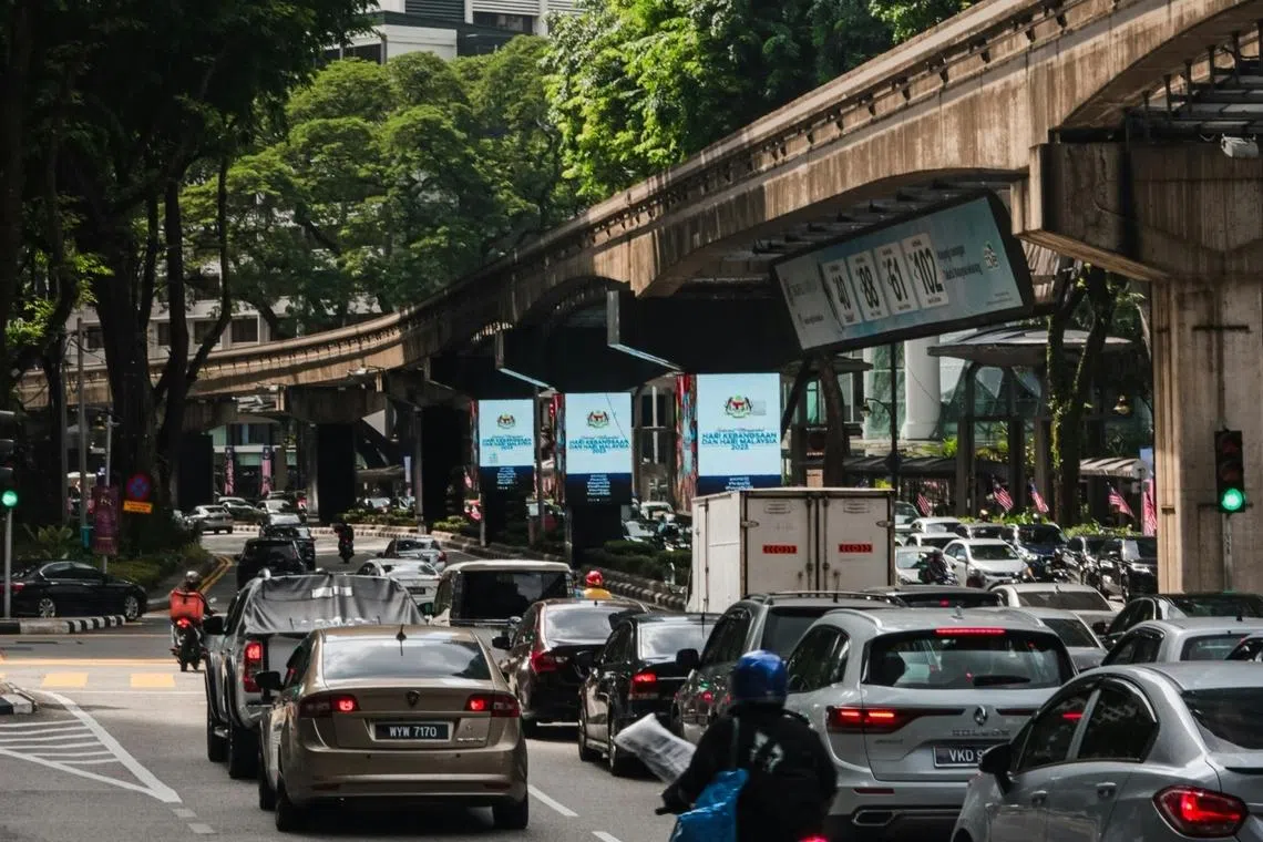 Malaysian cops nab smash-and-grab suspect who targeted parked cars at MRT stations in KL