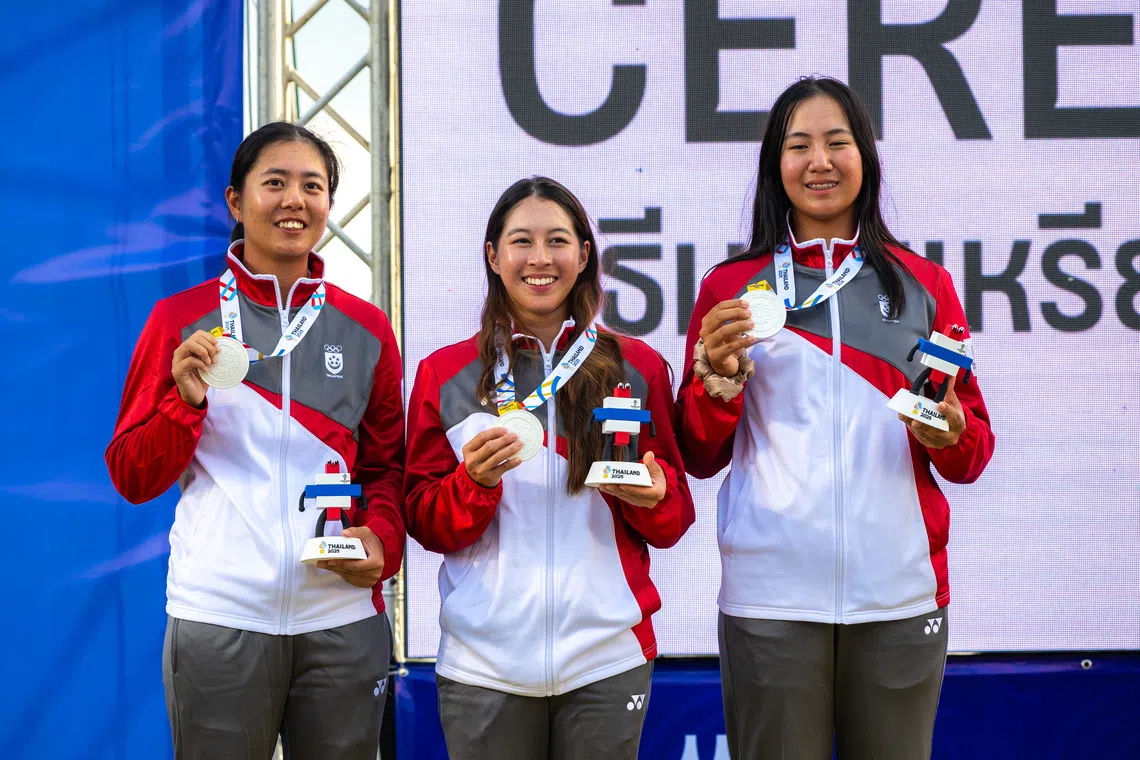 SEA Games 2025: Singapore golfers claim women’s team silver, first in event since 1991