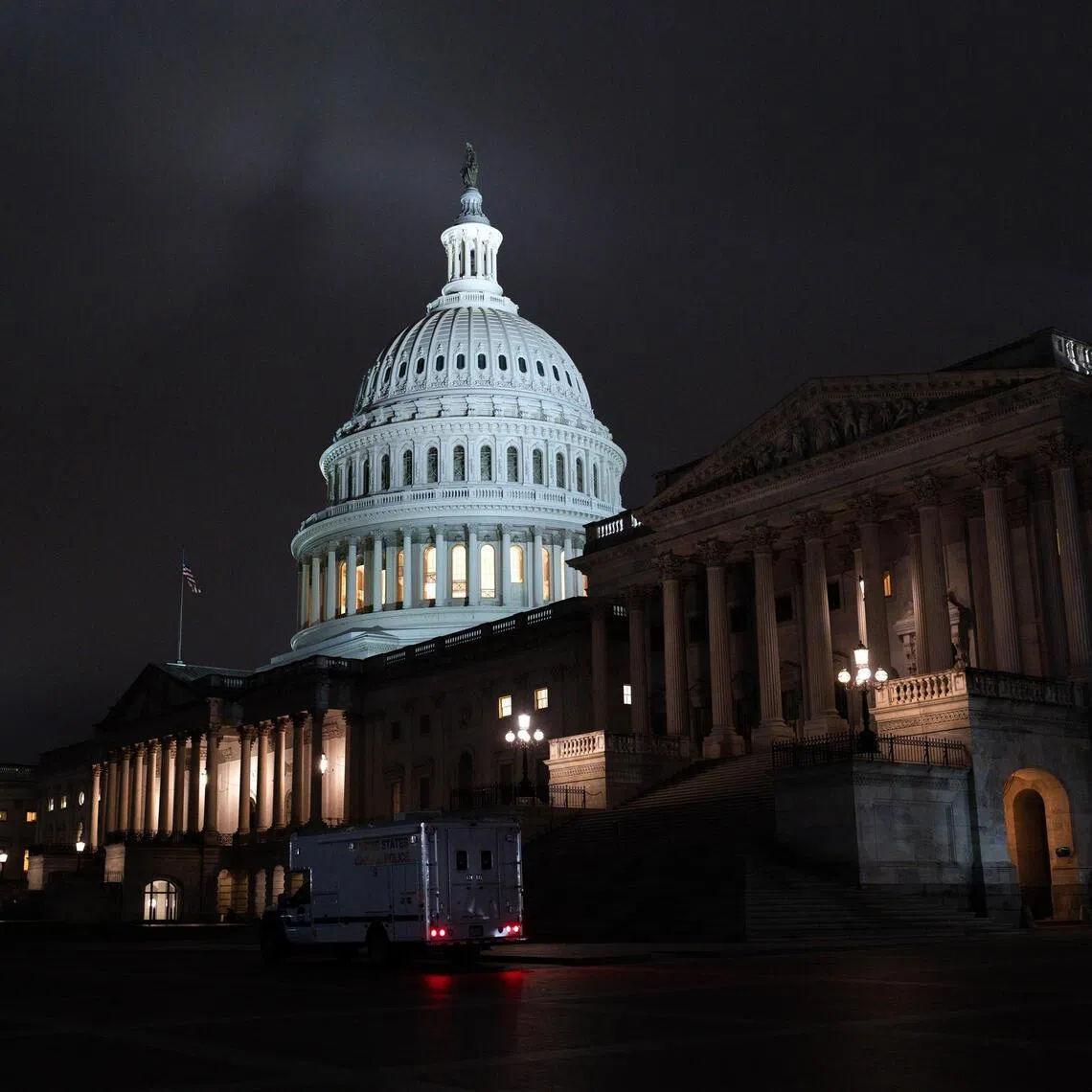 The US Capitol in Washington.