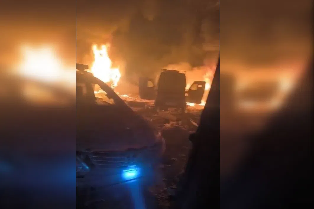 Most of those killed are policemen and forensic team officials who were examining the explosives stored at the police station, the report said.