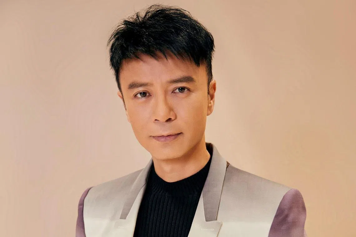 Veteran Hong Kong singer Hacken Lee will perform in Singapore on March 17.