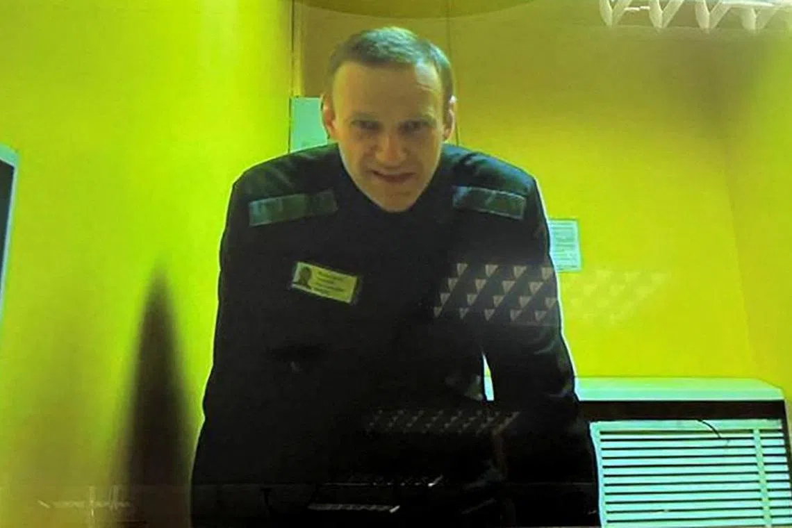 Kremlin critic Alexei Navalny is currently serving a nine-year prison sentence on embezzlement charges.