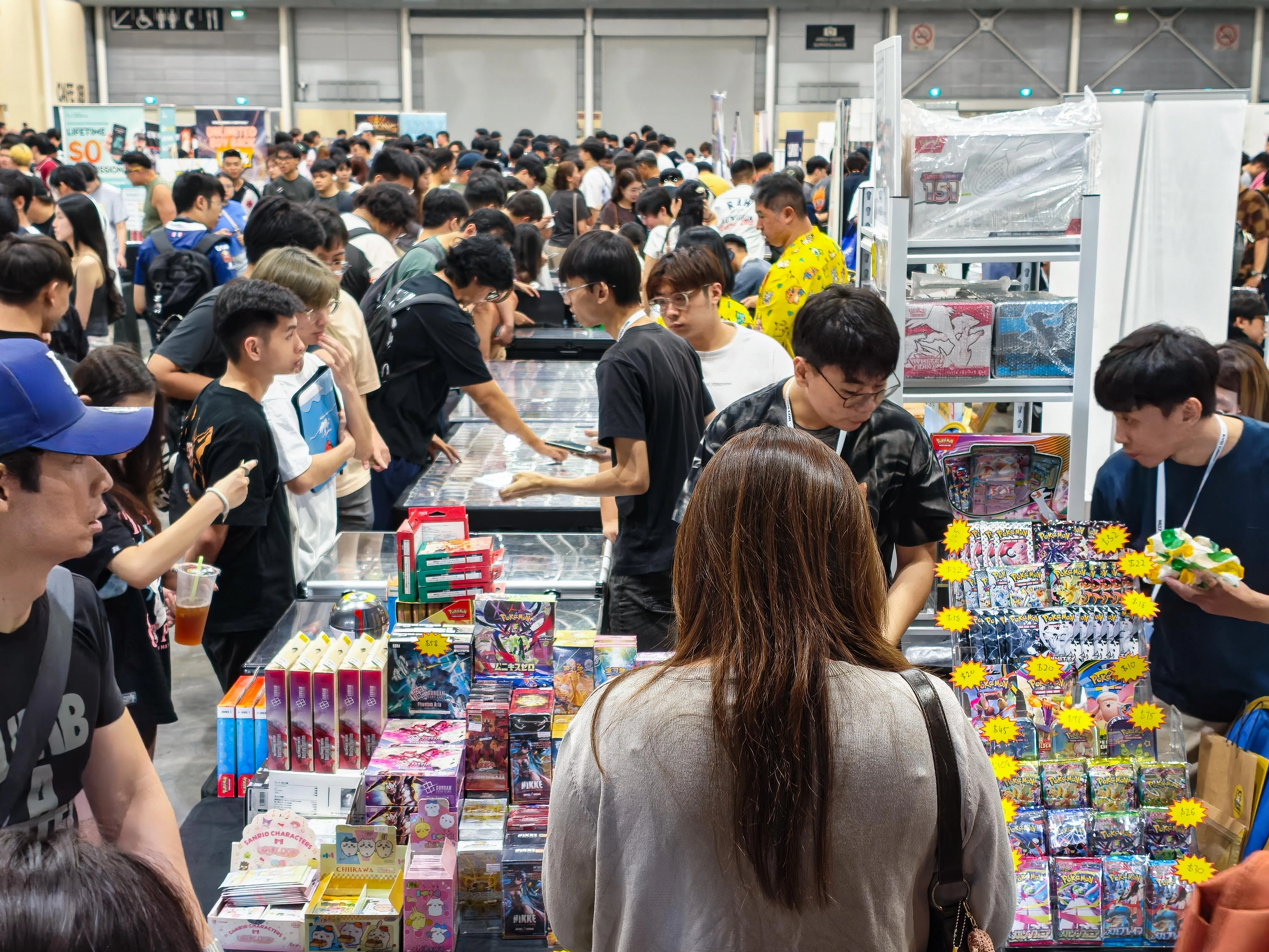 Visitors at Kyo Cards Con at Singapore Expo on May 2.