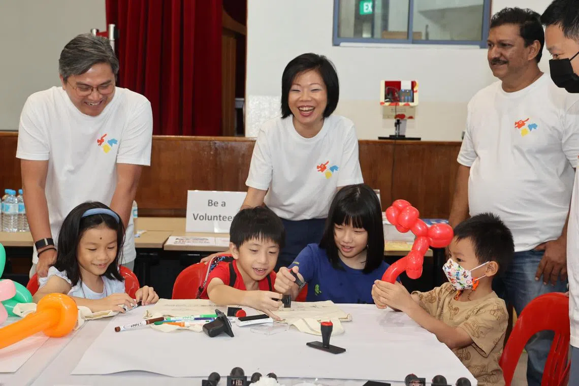 CMG20221126-WooFL01/Launch of Dragon Heart Community Platform to tackle municipal issues[Toa Payoh East CC, Multi-purpose Hall, Lorong 6 Toa Payoh]
