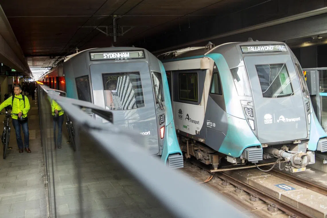 The new section connects Sydenham, an inner-west neighbourhood of Sydney, to Chatswood, in the north.