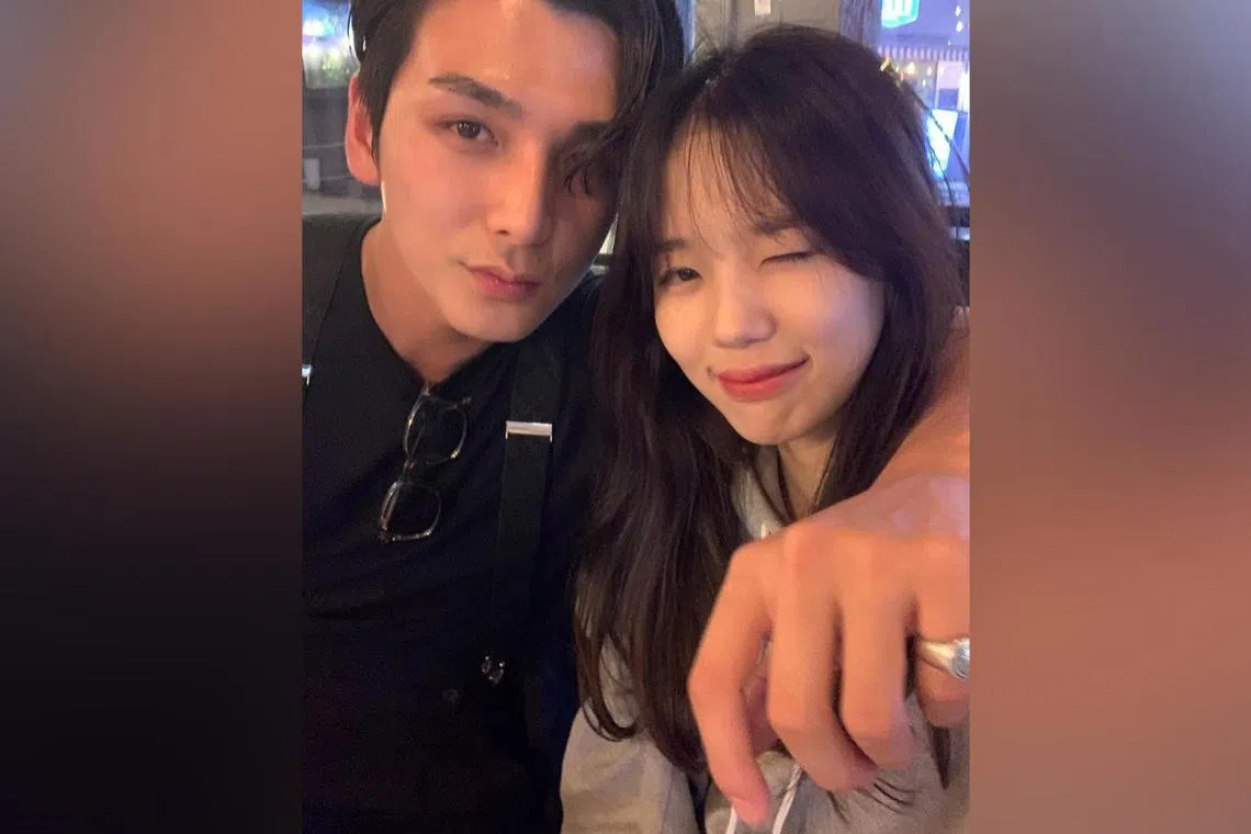 Single’s Inferno's fan favourite contestants Kim Se-jun (left) and Lee So-e posted their first couple photos on Instagram.