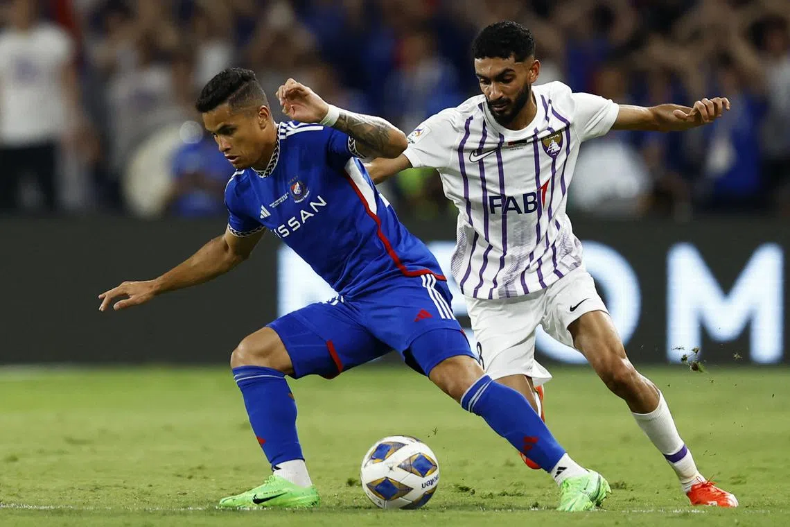 Al-Ain crush Marinos to win Asian Champions League final | The Straits ...
