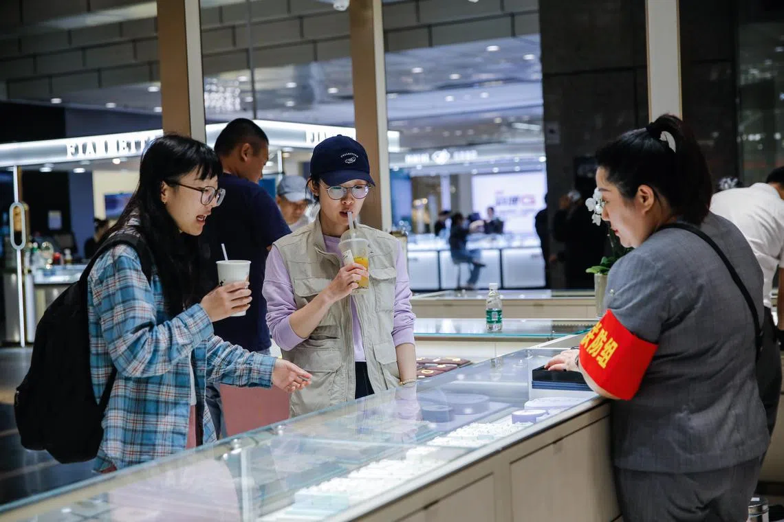 China's consumers are just not spending enough to jumpstart demand for goods at its factories.