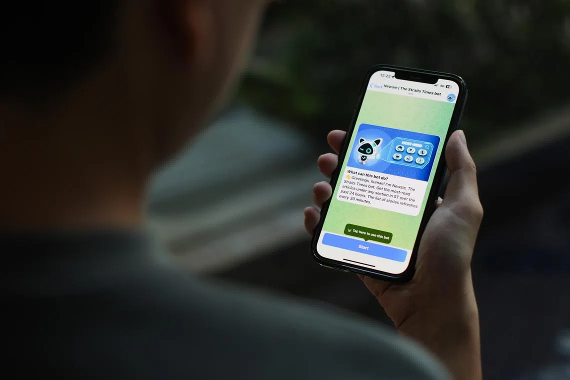 Telegram bot Newsie delivers to subscribers five most-read articles on different topics.