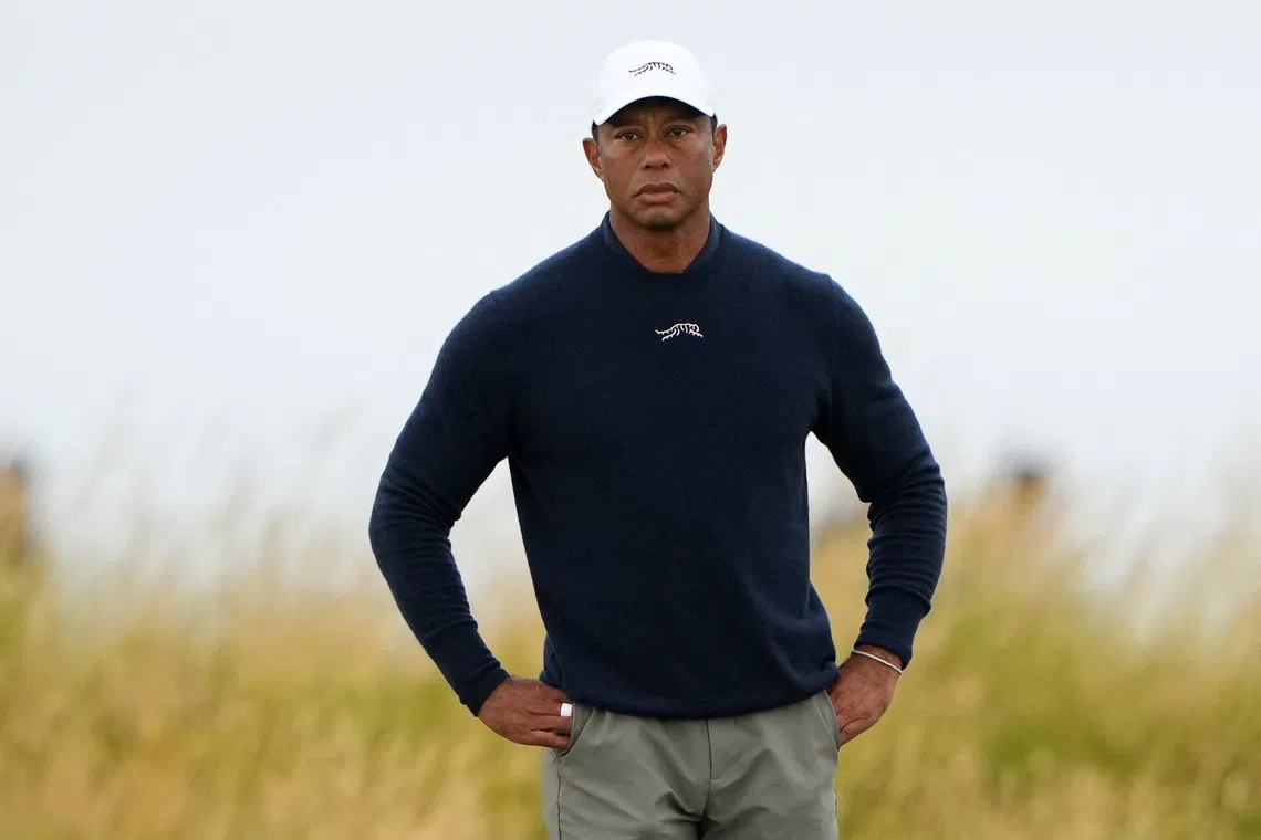 Tiger Woods initially told authorities he was looking down at his phone and did not realise the truck in front of him had slowed down before his crash.