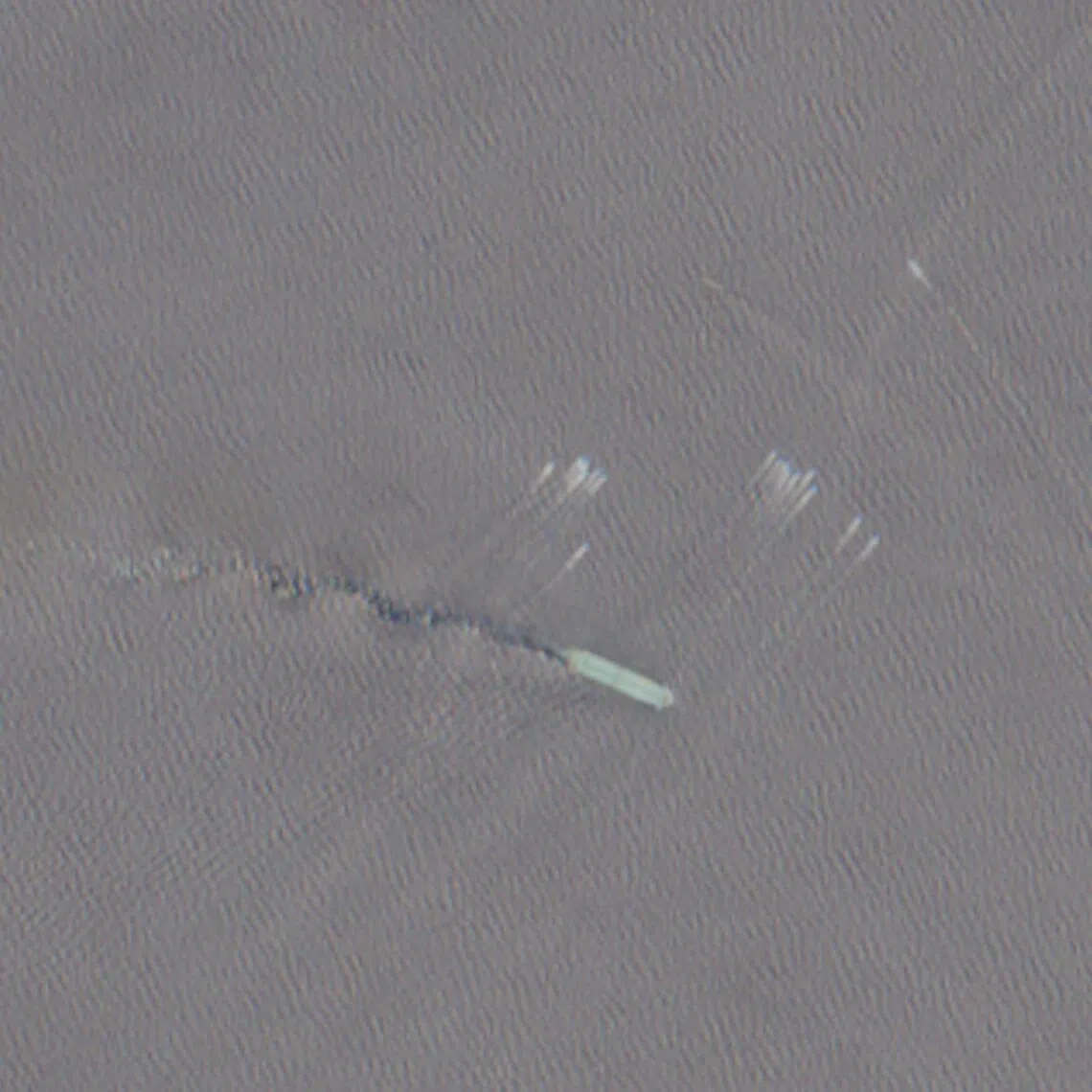 FILE PHOTO: A satellite image shows a group of small boats near the Strait of Hormuz, July 6,2026. EUROPEAN UNION/COPERNICUS SENTINEL-2/Handout via REUTERS    THIS IMAGE HAS BEEN SUPPLIED BY A THIRD PARTY.  MANDATORY CREDIT
Verification Lines: 
Identity of the vessels could not be verified.
However, Reuters previously reported that Iran's Revolutionary Guards Corps (IRGC) used fast small boats to seize ships in the Strait of Hormuz.
The vessels are approximately 20 kilometers off the coast of Iran./File Photo