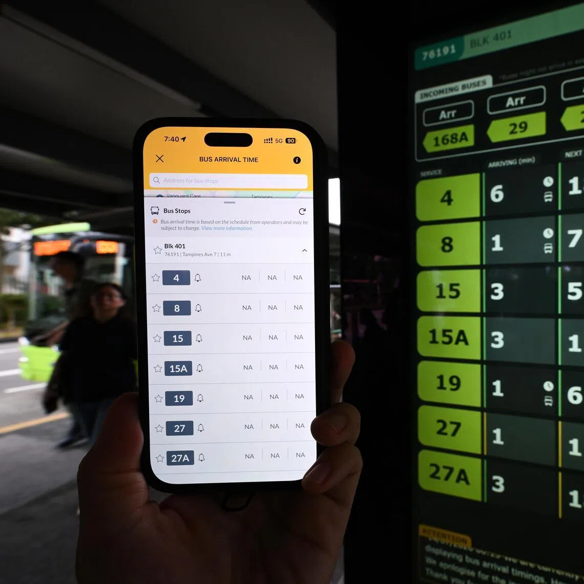 The LTA is investigating the cause of the 95-minute disruption on MyTransport app.