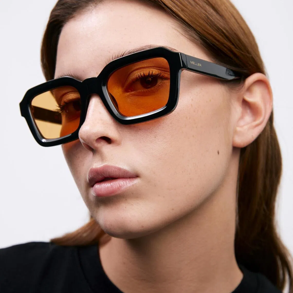 Meller Seba Black Orange sunglasses ($60).
