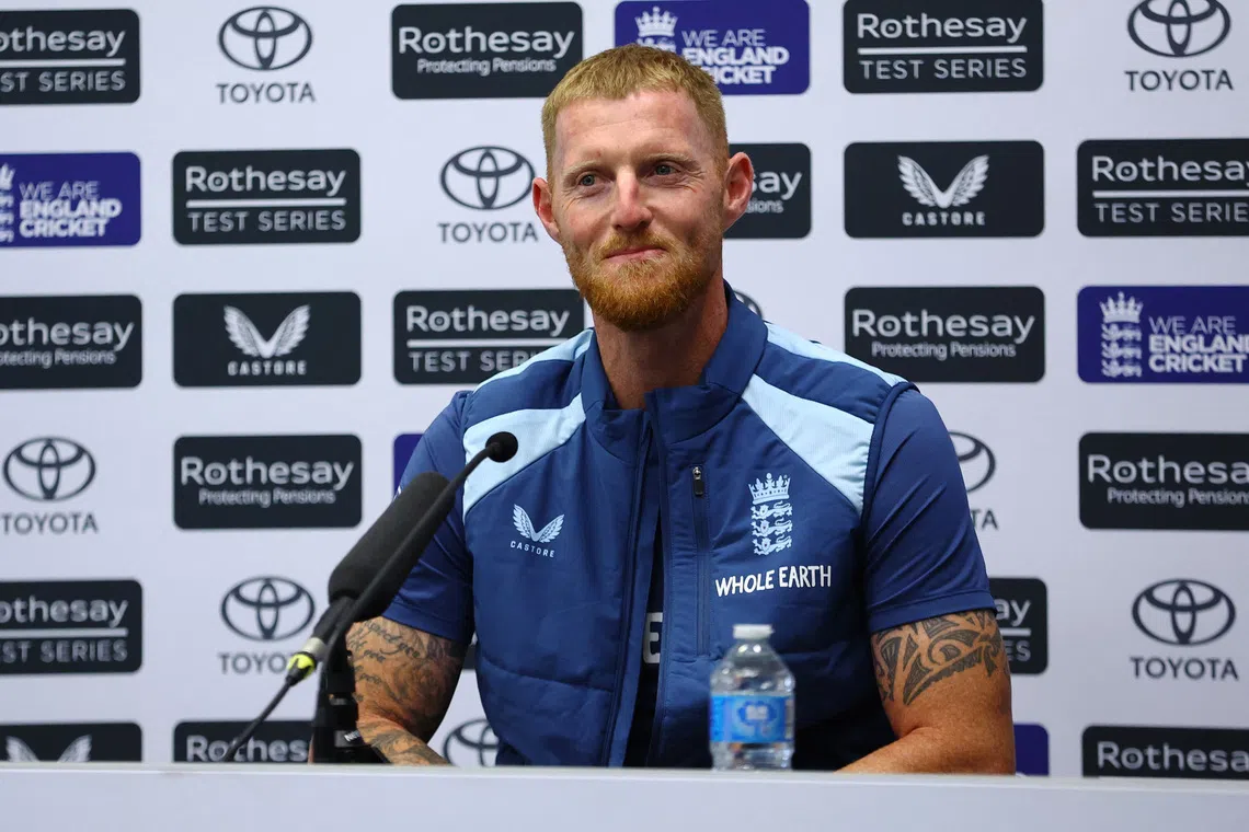 Cricket - England v New Zealand - Third Test - Trent Bridge Cricket Ground, Nottingham, Britain - June 29, 2026 England's Ben Stokes during the press conference after the match Action Images via Reuters/Andrew Boyers