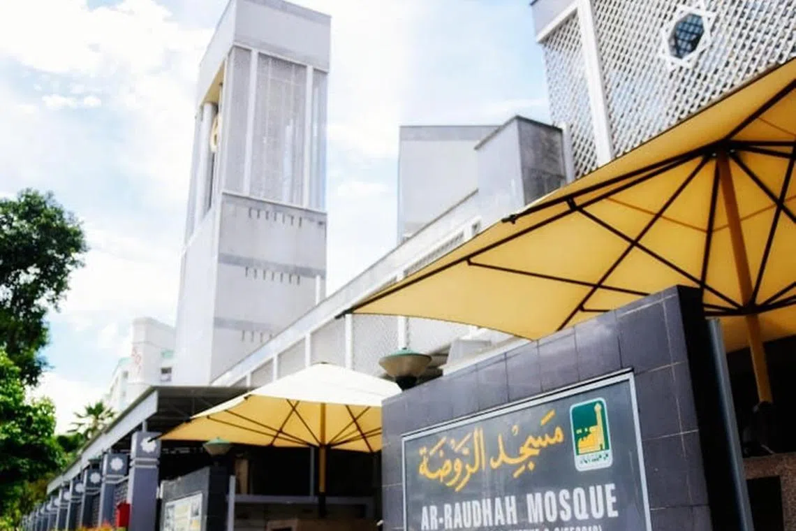 A total of 14 donation boxes in the Masjid Ar-Raudhah mosque were tampered with and cash was allegedly stolen from them.