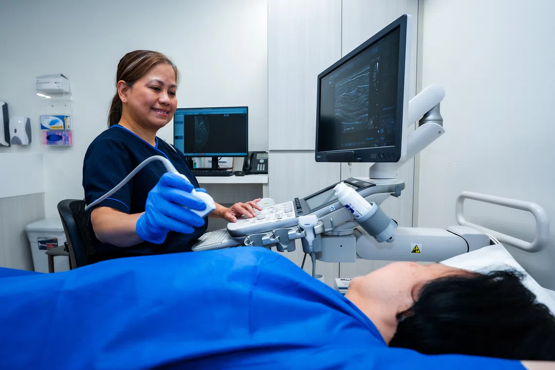 Breast cancer survivors in remission can receive follow-up care at the centre.