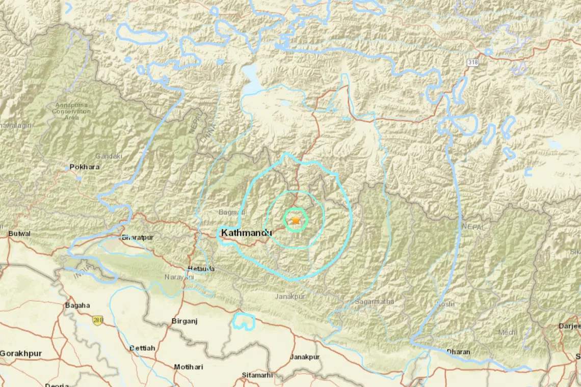 There were no immediate reports of damage or casualties from the earthquake.