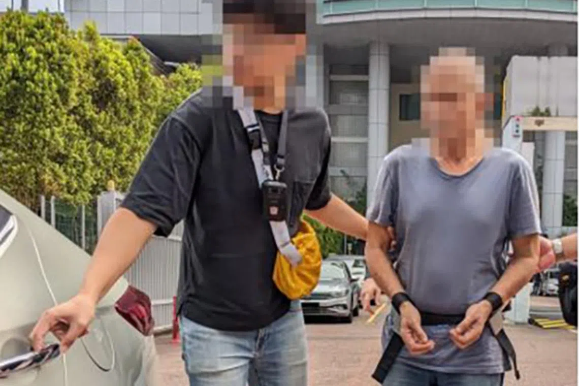 Lian Hoe Heng was arrested by the Malaysian police in March, and handed over to the CNB on April 16. 