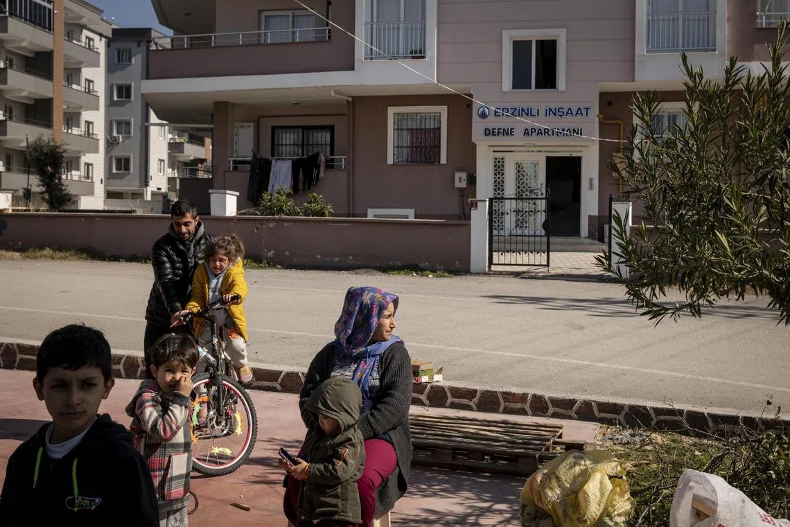 The city of Erzin lies less than 80km from the earthquake’s epicentre, but it still stands.