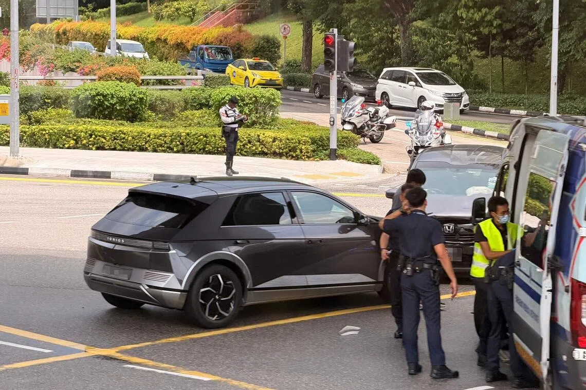 The police said that a 37-year-old male driver is assisting with investigations, which are ongoing.