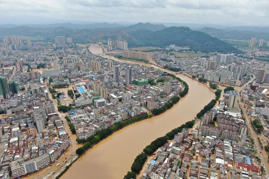 China is enduring a summer of extreme weather. 