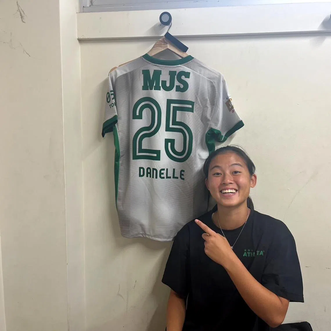 Danelle Tan made her debut in the WE League on Aug 10 
