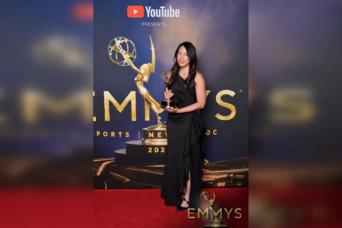 straitstimes.com - Joanne Soh - Singaporean art director Amanda Koh wins Emmy after 17 years in Hollywood