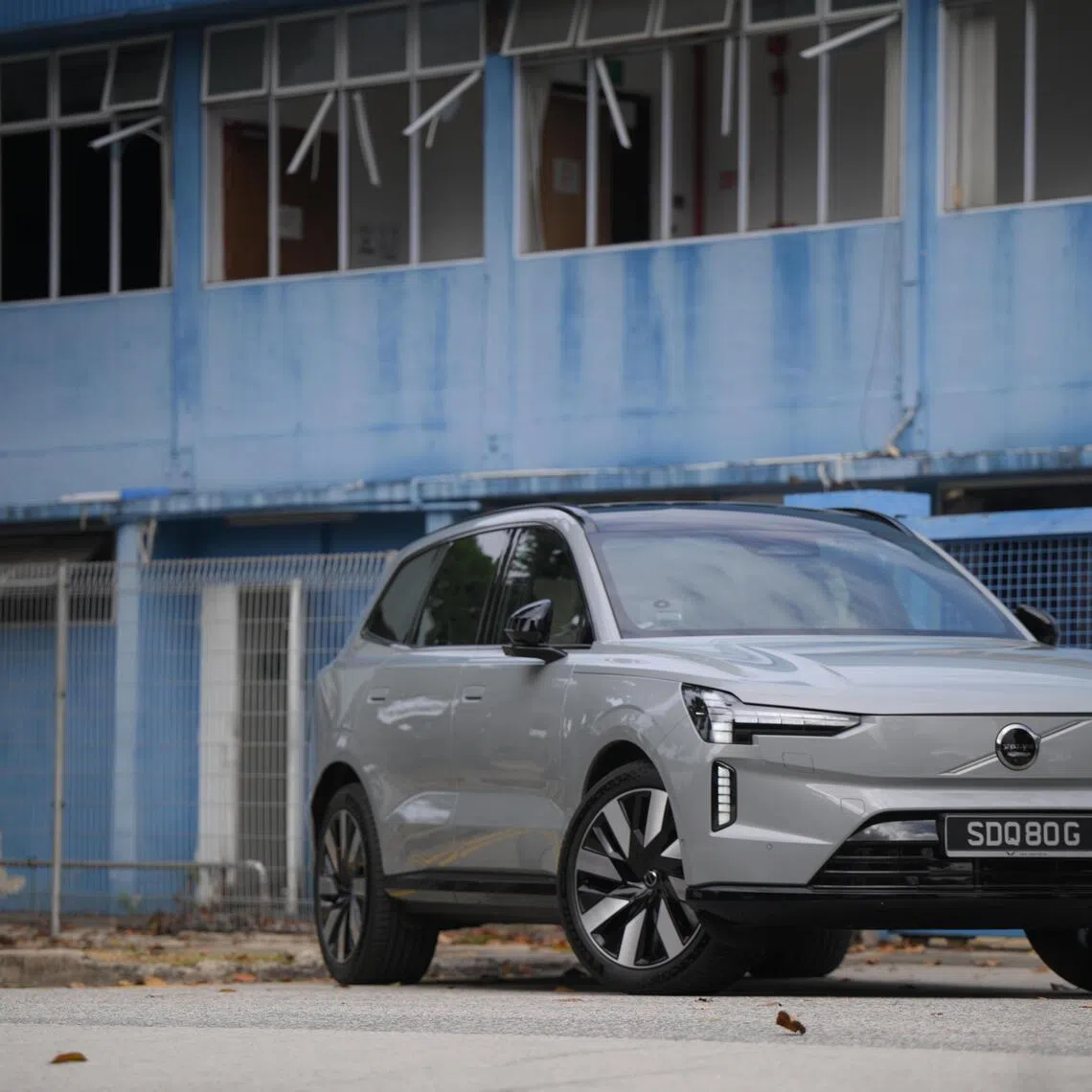 The Volvo EX90 electric SUV pictured on Feb 13, 2026.