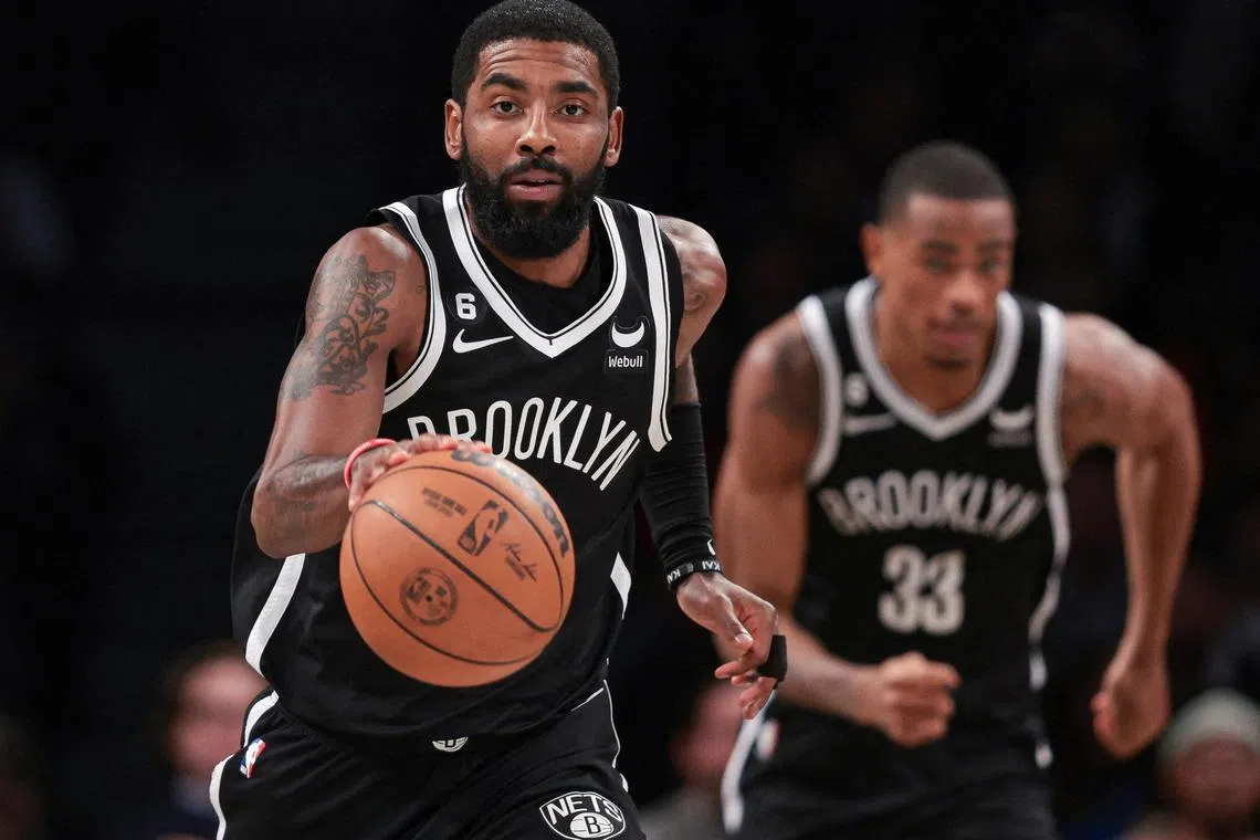 Kyrie Irving said he had been on a “learning journey” and was not anti-Semitic. 
