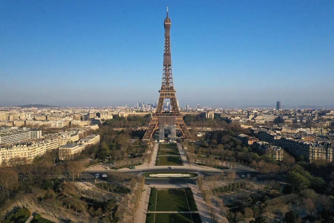 Unlike most Paris parks which close at night, the Champ de Mars can be accessed round-the-clock.  