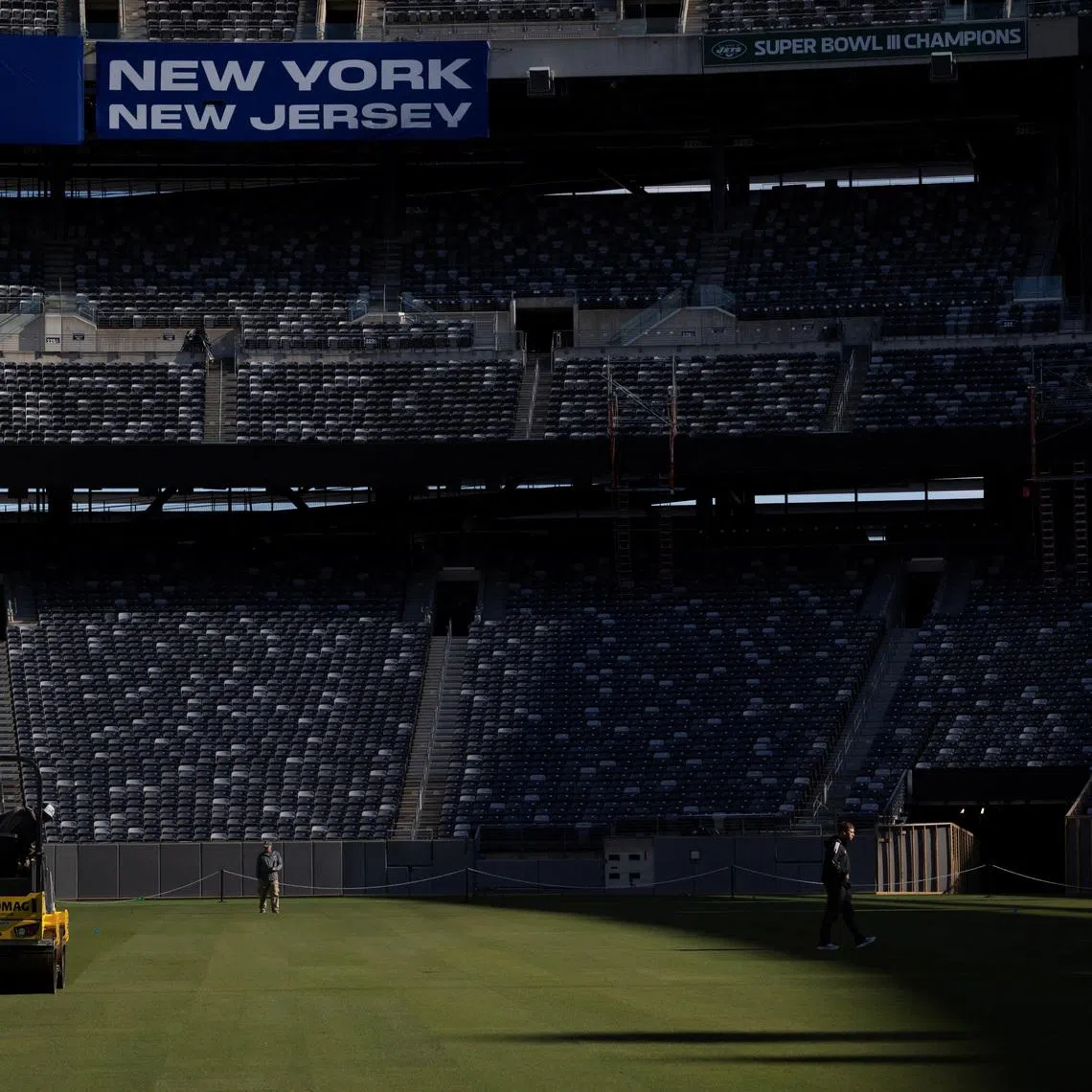 The MetLife Stadium in New Jersey will host the World Cup final. 