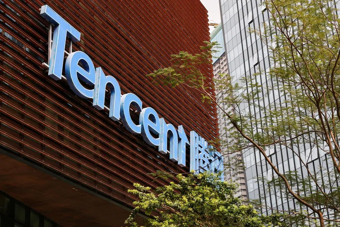 China tech giant Tencent’s Q2 profit down as AI push builds