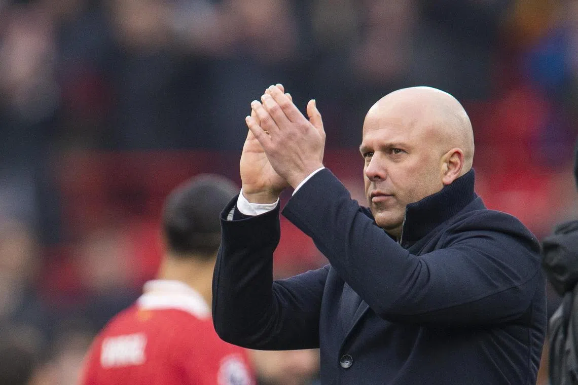 Liverpool manager Arne Slot believes his team can handle pressure even as they have looked less secure of late.