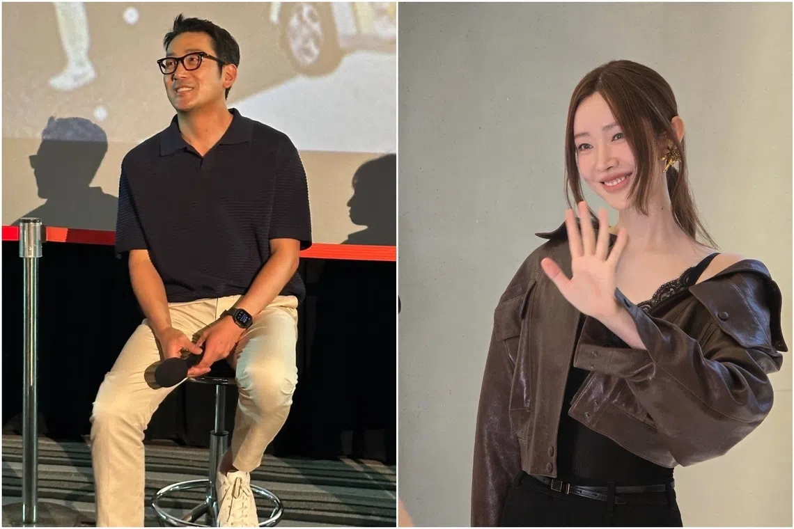 South Korean actor Ha Jung-woo (left) and actress Cha Jung-won are set to marry on Dec 13 in Seoul.