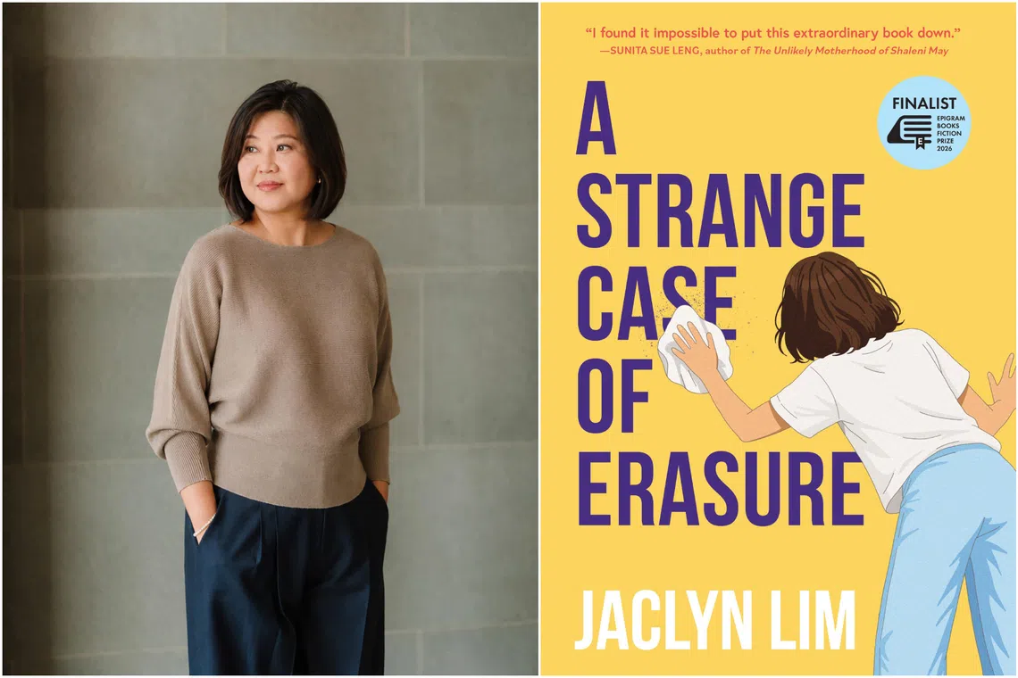 A Strange Case of Erasure is Jaclyn Lim’s debut novel.