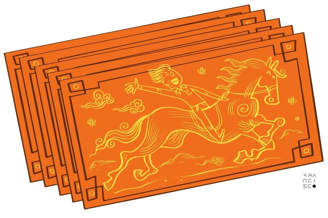 As a single, the writer says she feels singled out by the local tradition where married folks give hongbao to the unmarried.