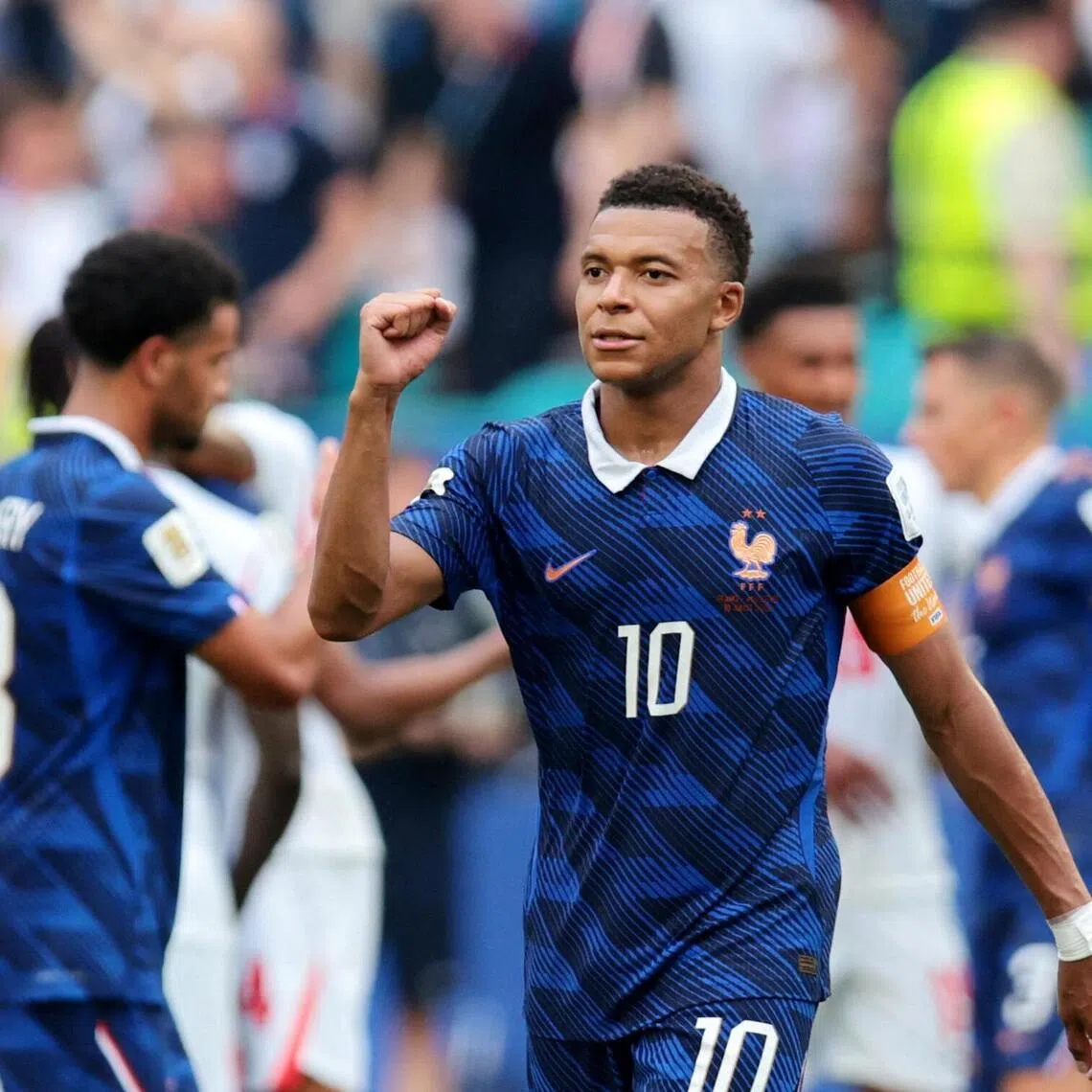 France’s Kylian Mbappe now holds the all-time tournament record with 22 goals in just 22 matches. 