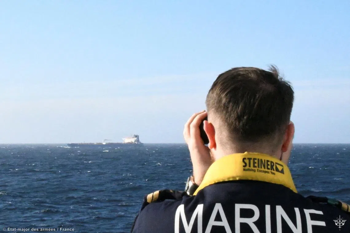 French Navy diverts suspected Russian shadow fleet tanker to Marseille-Fos port