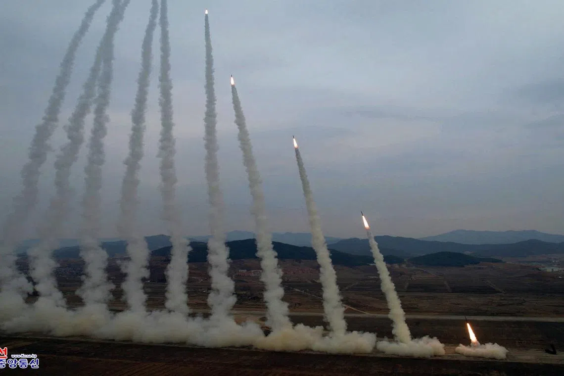 North Korea working on carbon-fibre ICBM for multi-warhead delivery, Seoul says