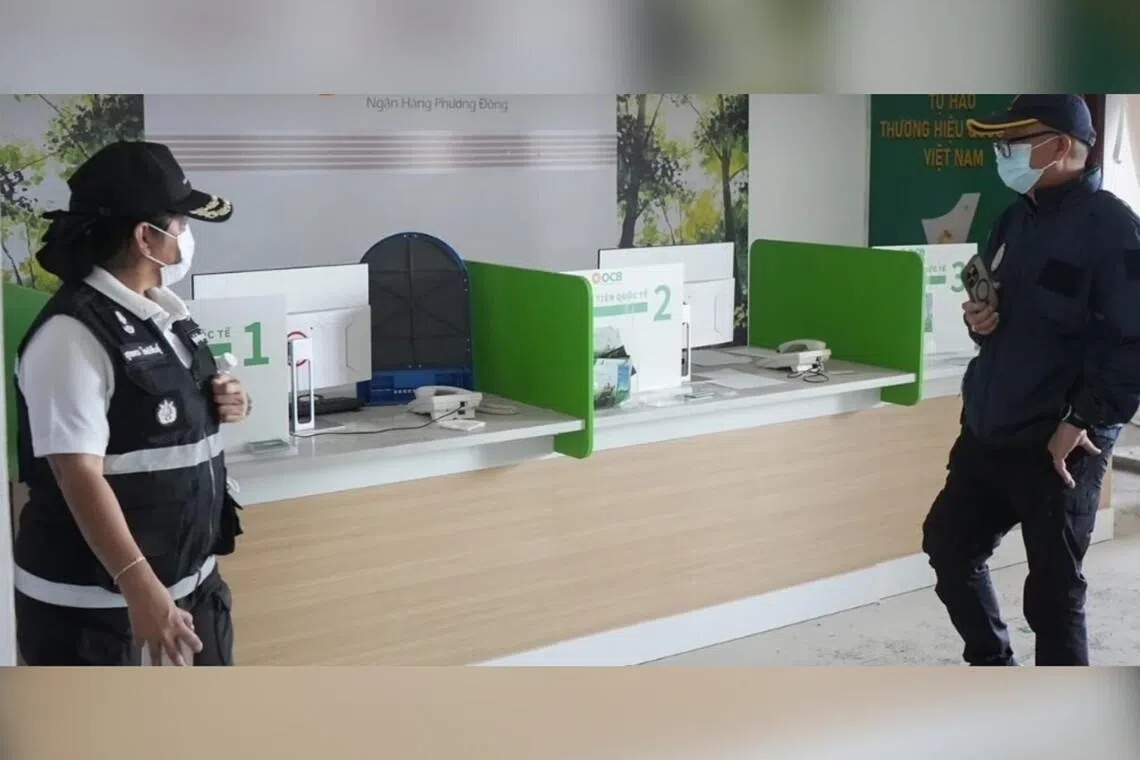 Thai authorities find staged foreign government offices during raid on suspected scam hub