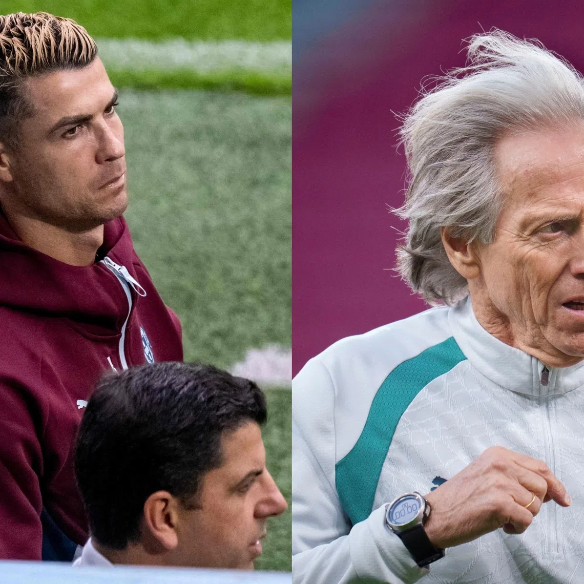 Cristiano Ronaldo has accused Portugal coach Jorge Jesus of twice breaking his word.