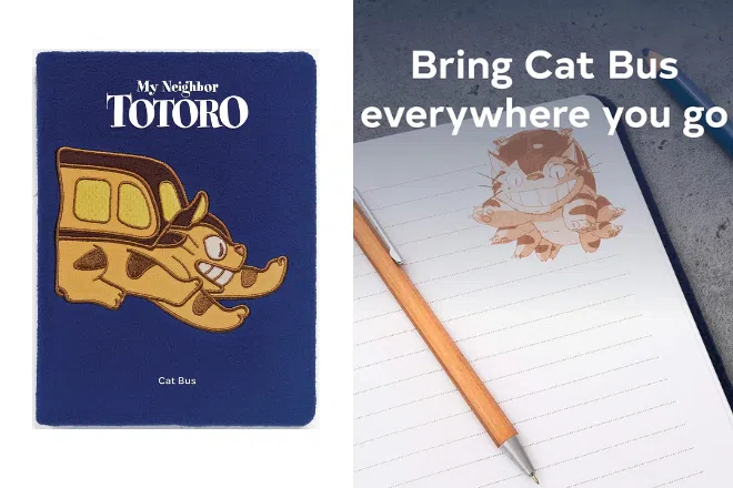 My Neighbor Totoro: Cat Bus Plush Journal