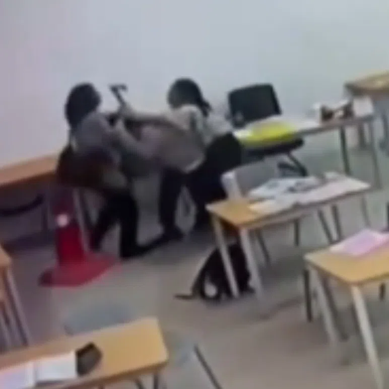 Police are investigating a 16-year-old student for allegedly injuring a teacher at a private school in Kuching with an axe and carrying firecrackers.