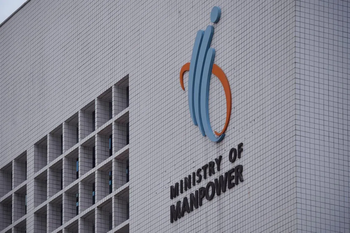 Generic pix of the Ministry of Manpower building located along Havelock Road on 11 June 2020 during Phase 1 of post-Circuit Breaker.